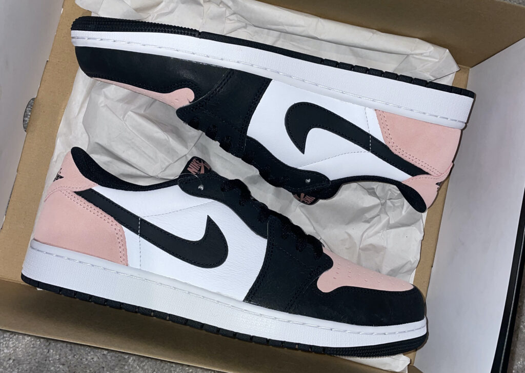 Air Jordan 1 Low Bleached Coral