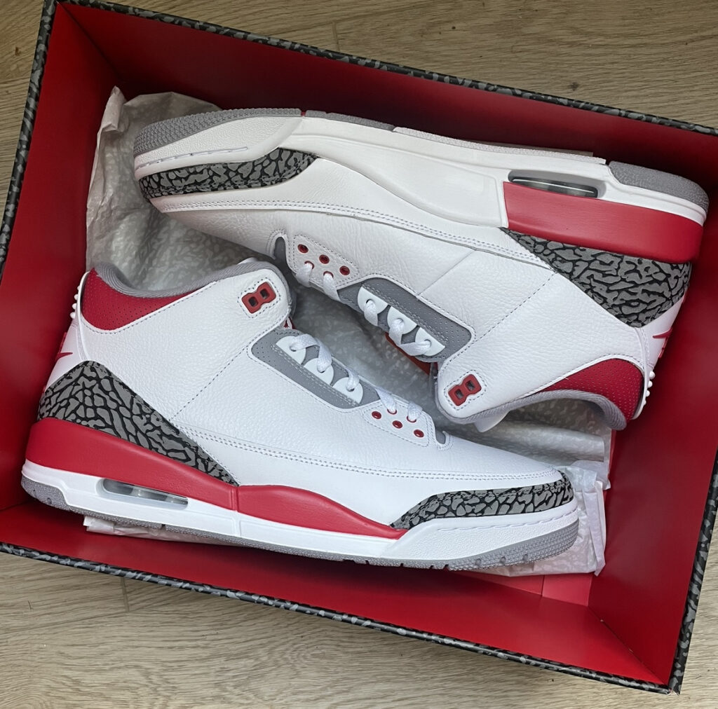 Notable sneaker releases: Air Jordan 3 Fire Red