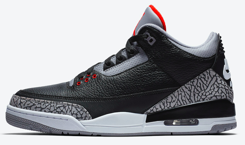 Air Jordan 3 Black Cement Reimagined