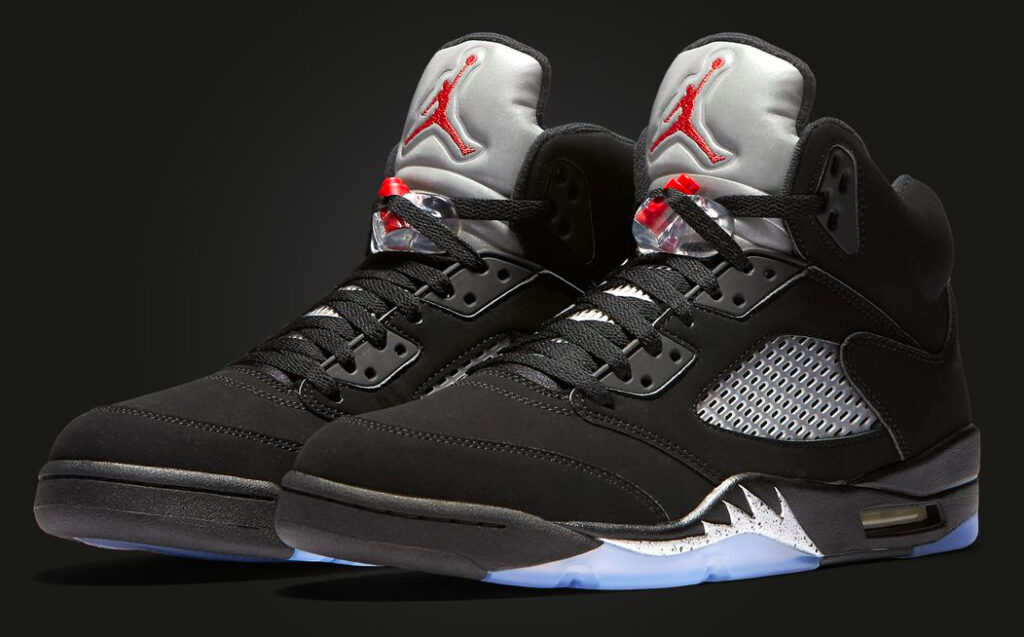 Sneaker releases: Air Jordan 5 Black Metallic Reimagined